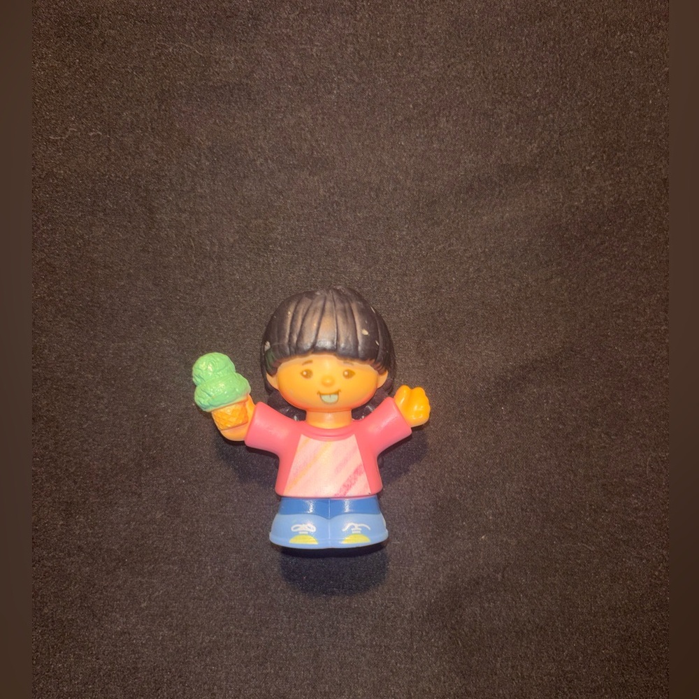 Fisher Price Little People- Ice Cream Girl Figurine
